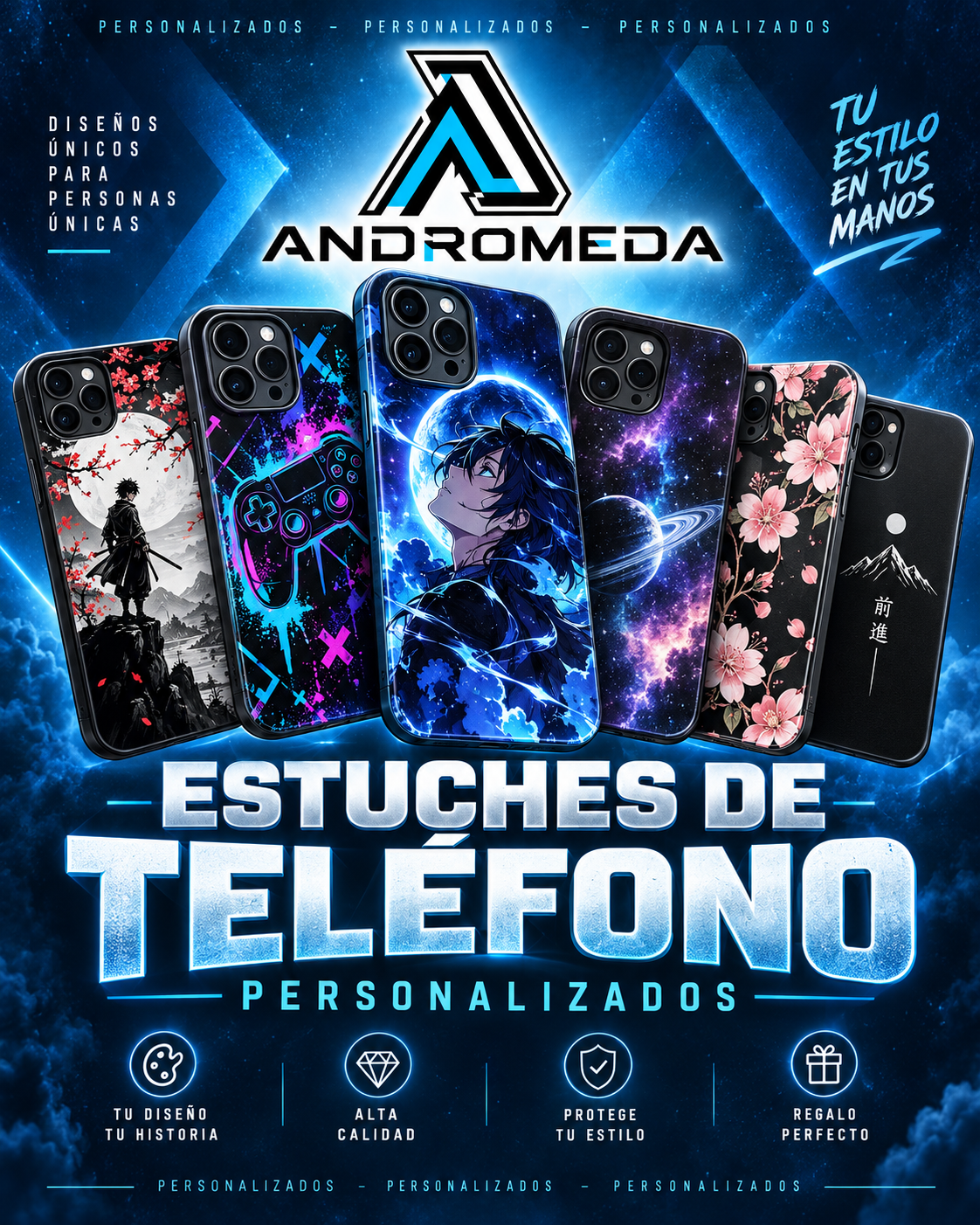 Estuche personalizado